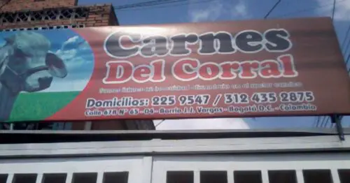 CARNES DEL CORRAL CALLE 67B 63 CON 04 CARNES DEL CORRAL CALLE 67B 63 CON 04